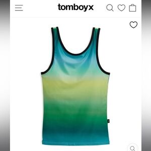 swim top tomboyX size medium new with tags